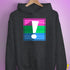 Polysexual Pride Flag Exclamation Point Hoodie